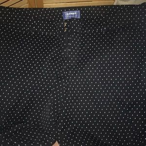 Long poka dot dress pants